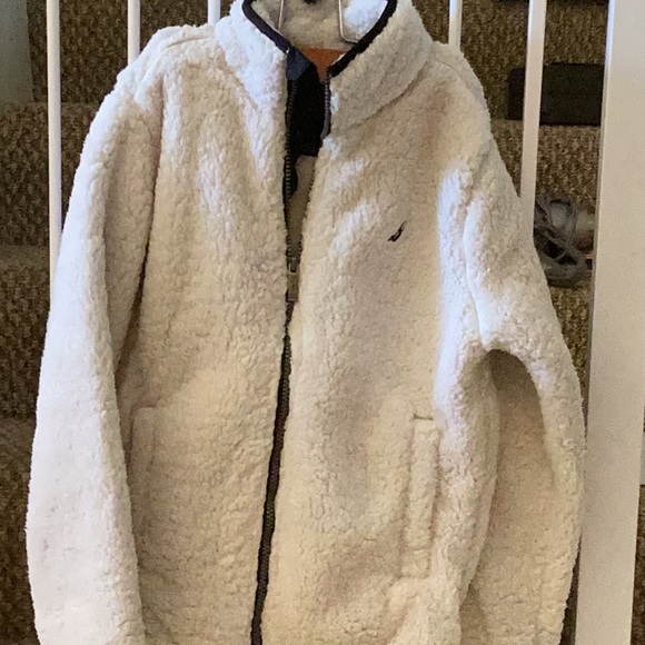 Nautical children’s zip fleece, M, NWT - Picture 6 of 6